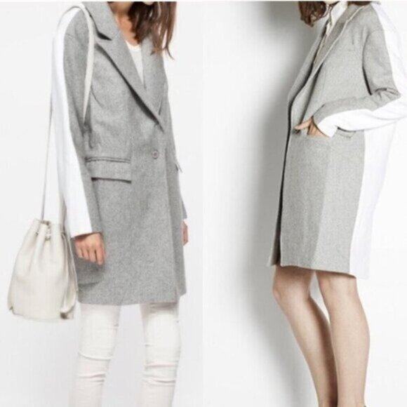 Cameo Wool Coat Grey - Picture 1 of 16